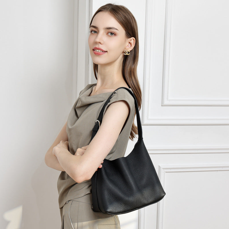 Damen Hobo-Tasche aus strukturiertem Kunstleder Nord Taschen