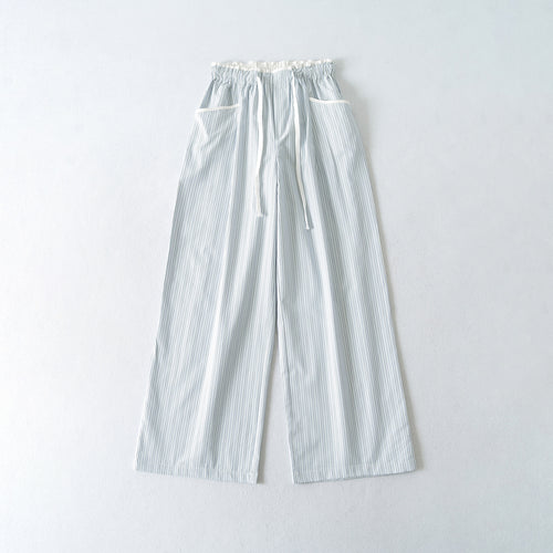 Damen Weite Culotte-Hose mit Tunnelzugbund und aufgesetzten Taschen Nord Taschen