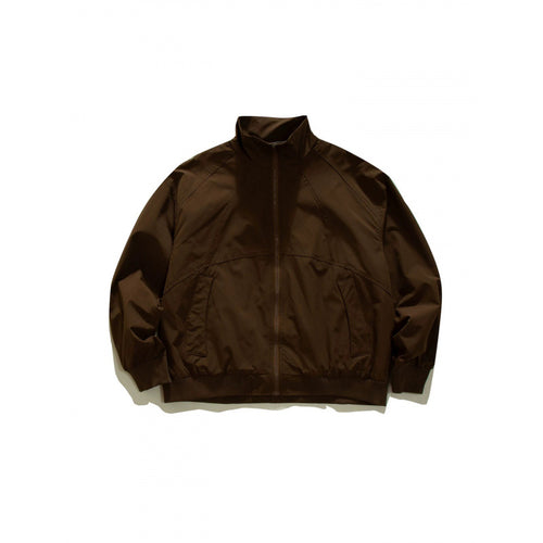 Herren Leichte Boxy-Trainingsjacke mit Stehkragen, Raglanärmeln und geripptem Saum Nord Taschen