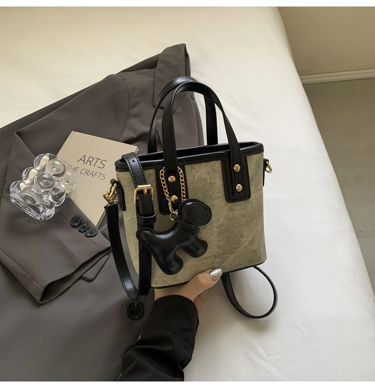 Damen Mini-Handtasche mit abnehmbarem Anhänger Nord Taschen