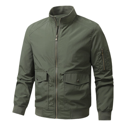 Herren Sportliche Jacke mit hohen Kragen und praktischen Taschen Nord Taschen