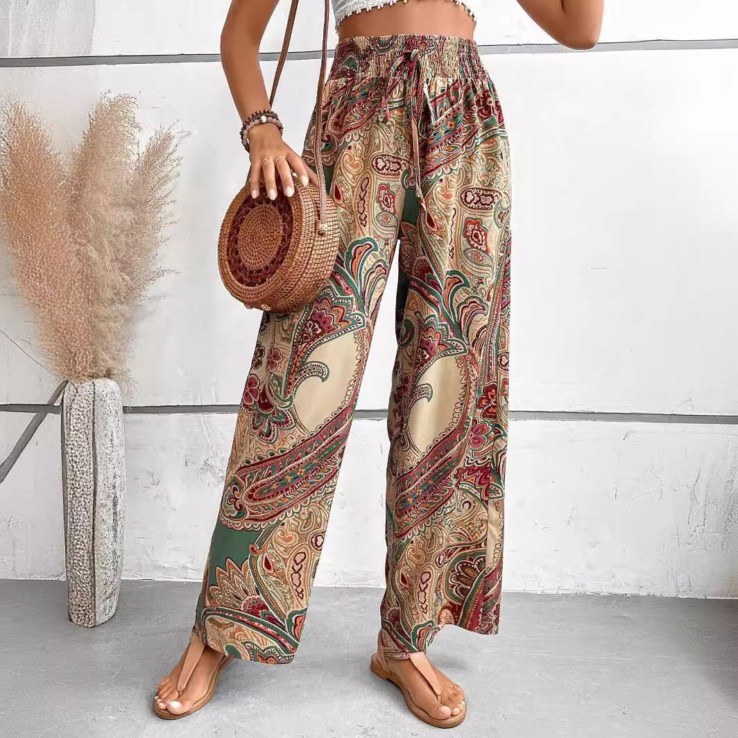 Damen Weite Palazzohose