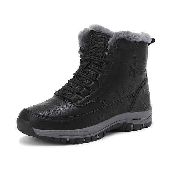 Damen Gefütterte Thermo-Winterstiefelette mit rutschfester Profilsohle und wasserabweisender Oberfläche Nord Taschen