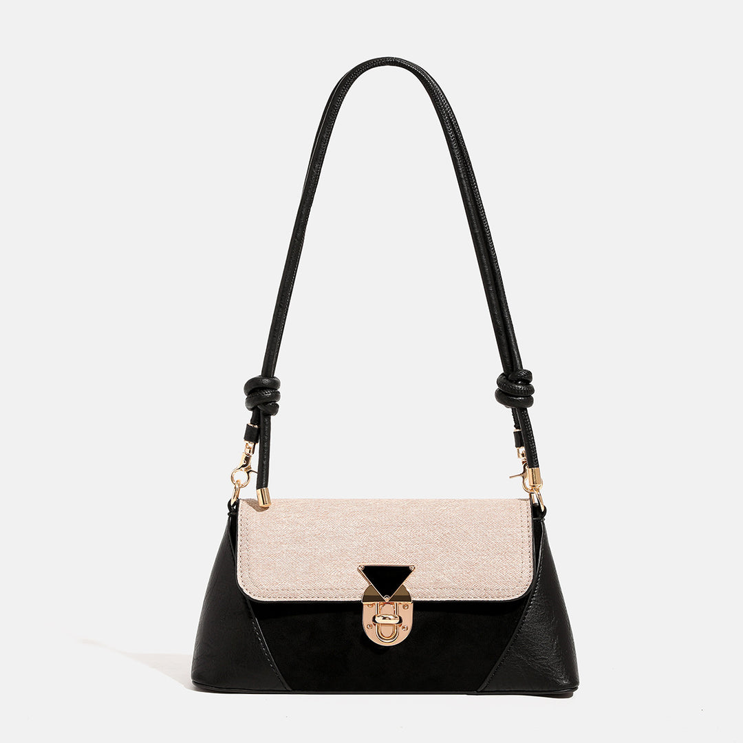 Damen Umhängetasche mit elegantem Magnetverschluss und strukturiertem Deckel Nord Taschen