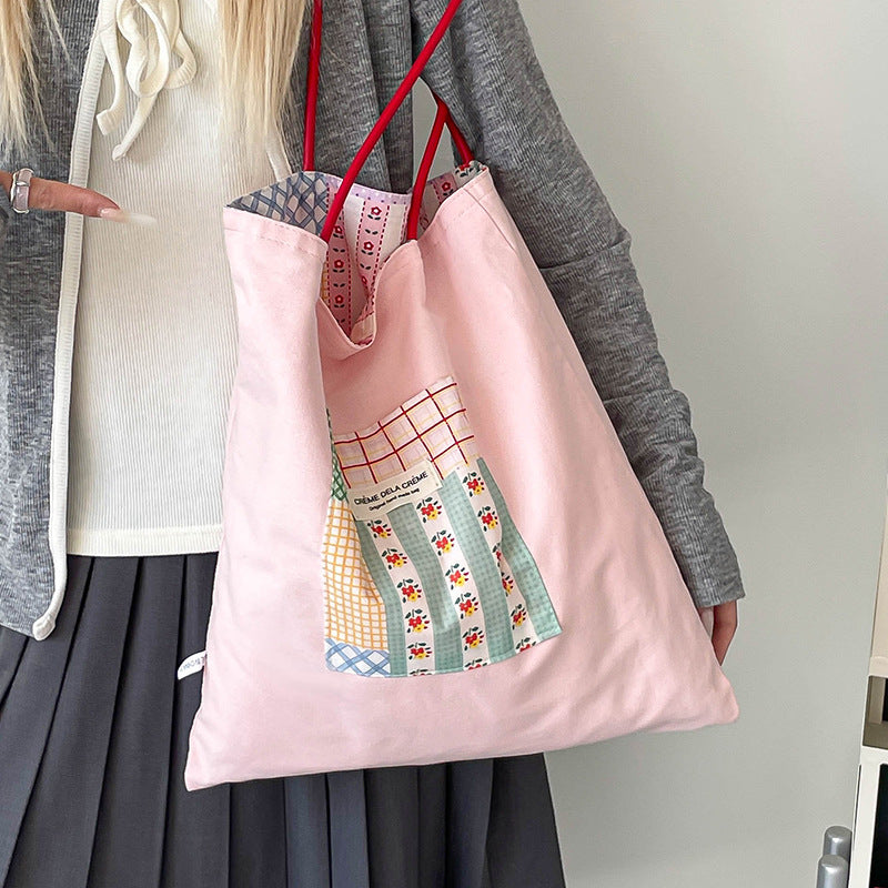 Damen Tragetasche mit elegantem Bandana-Design Nord Taschen