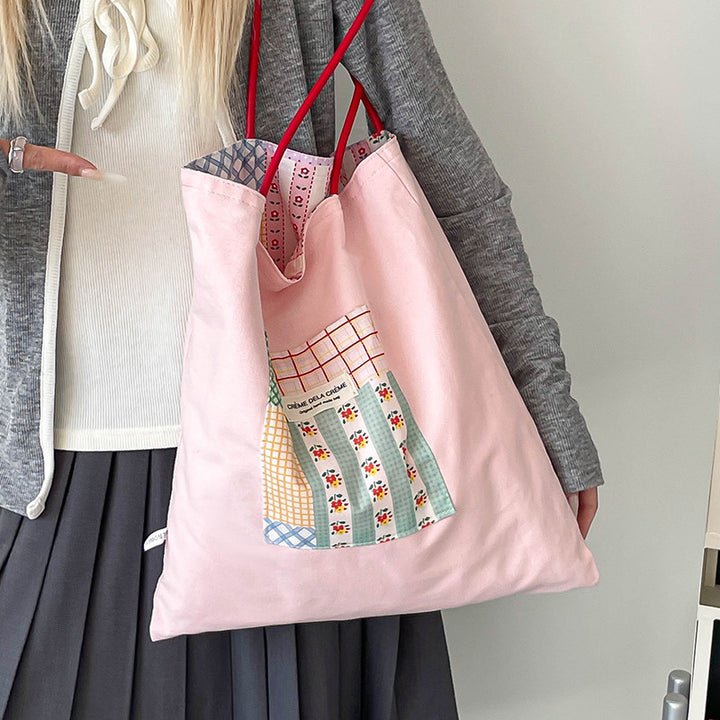 Damen Tragetasche mit elegantem Bandana-Design Nord Taschen