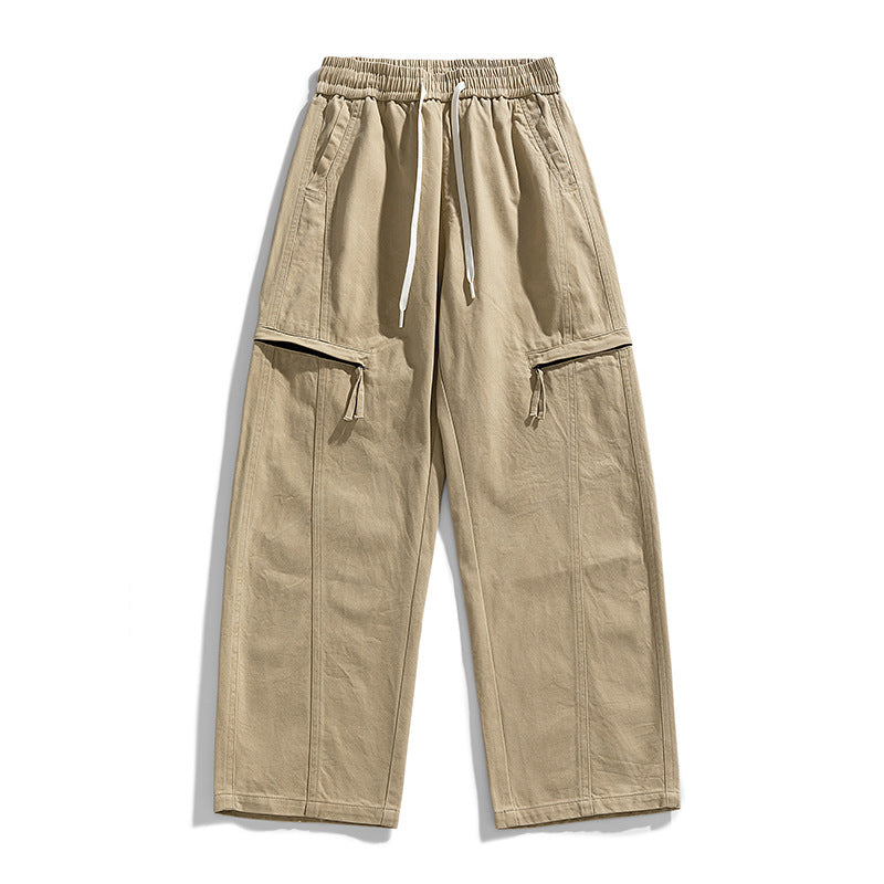 Herren Weite Cargo-Jogginghose im Baggy‑Schnitt mit Kordelbund & Mehrfachtaschen Nord Taschen