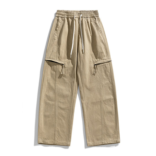 Herren Weite Cargo-Jogginghose im Baggy‑Schnitt mit Kordelbund & Mehrfachtaschen Nord Taschen
