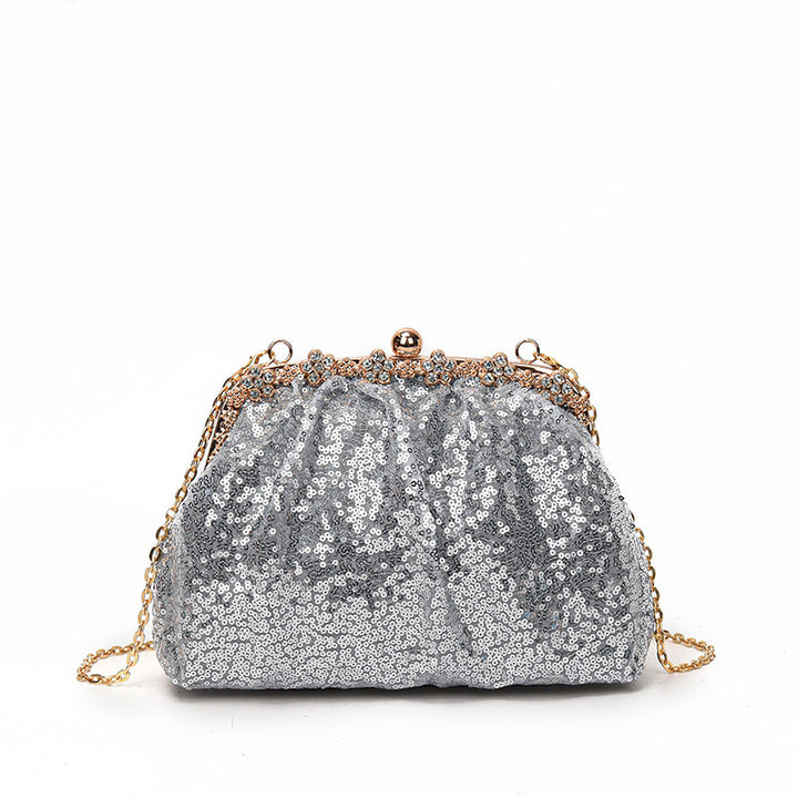 Damen glamouröse Abendtasche mit funkelnden Strassdetails Nord Taschen