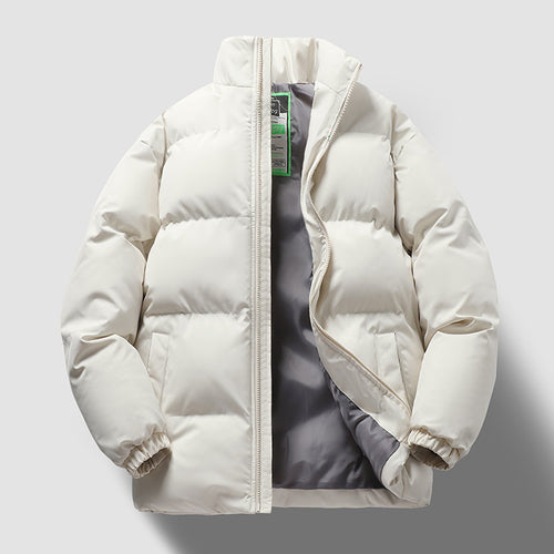 Herren Wasserdichte Steppjacke mit hohem Kragen Nord Taschen