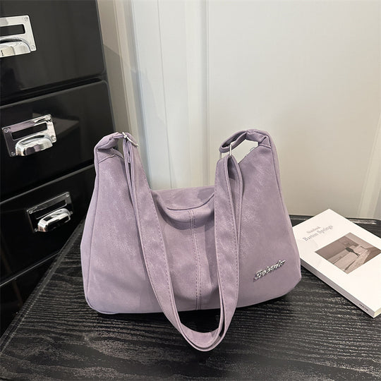 Damen Umhängetasche mit eleganter Struktur und Filterverschluss Nord Taschen