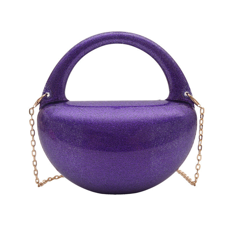 Damen elegante Handtasche im modernen Glamour-Stil mit Glitzerdetails Nord Taschen