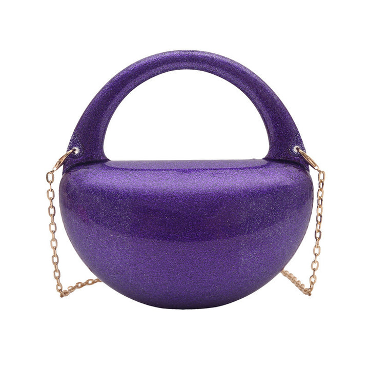 Damen elegante Handtasche im modernen Glamour-Stil mit Glitzerdetails Nord Taschen