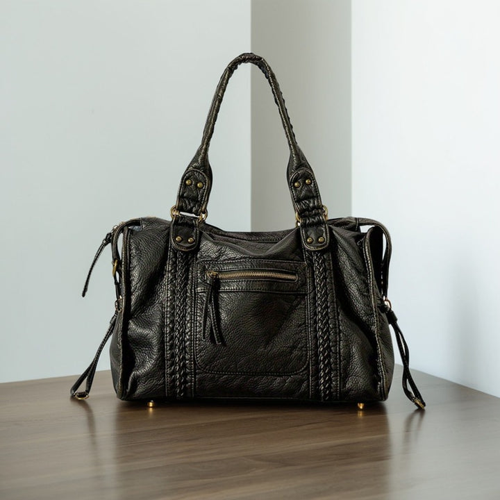 Damen Henkeltasche mit eleganter Struktur und vielseitigem Innenlayout Nord Taschen