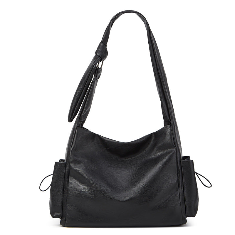 Damen Hobo-Tasche aus hochwertigem Kunstleder mit praktischem Fächerdesign Nord Taschen