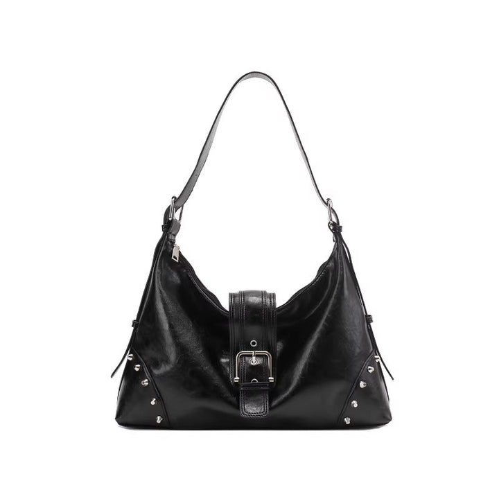 Damen elegante Schultertasche mit modischem Schnallenakzent Nord Taschen