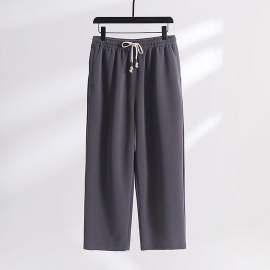 Unisex Gefütterte Fleece-Jogginghose mit elastischem Bund Kordelzug und schmalem Knöchelbündchen Nord Taschen