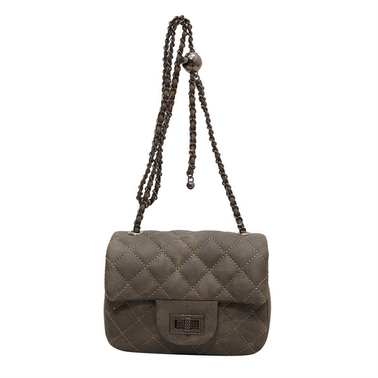 Damen Mini-Handtasche mit gepolstertem Design und elegantem Kettenriemen Nord Taschen
