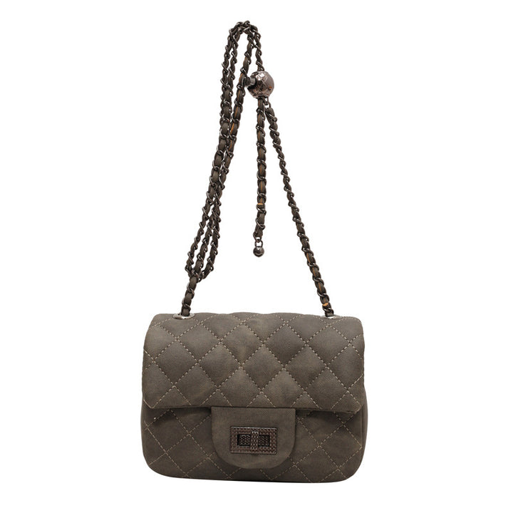 Damen Mini-Handtasche mit gepolstertem Design und elegantem Kettenriemen Nord Taschen