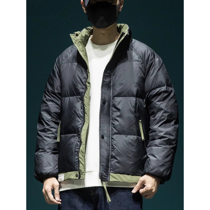 Herren Leichte gesteppte Thermo-Outdoorjacke mit Kapuze Nord Taschen