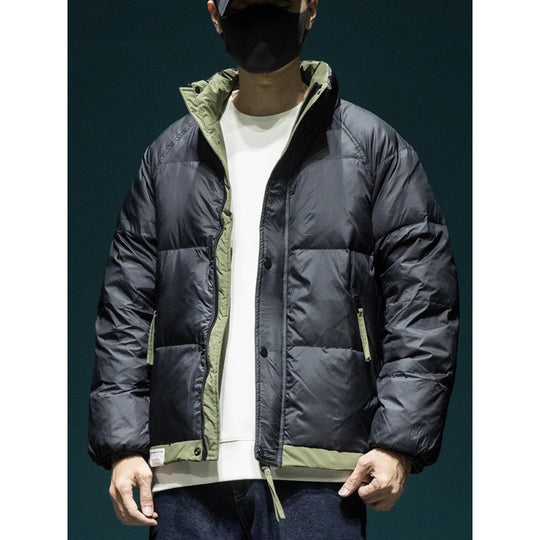 Herren Leichte gesteppte Thermo-Outdoorjacke mit Kapuze Nord Taschen