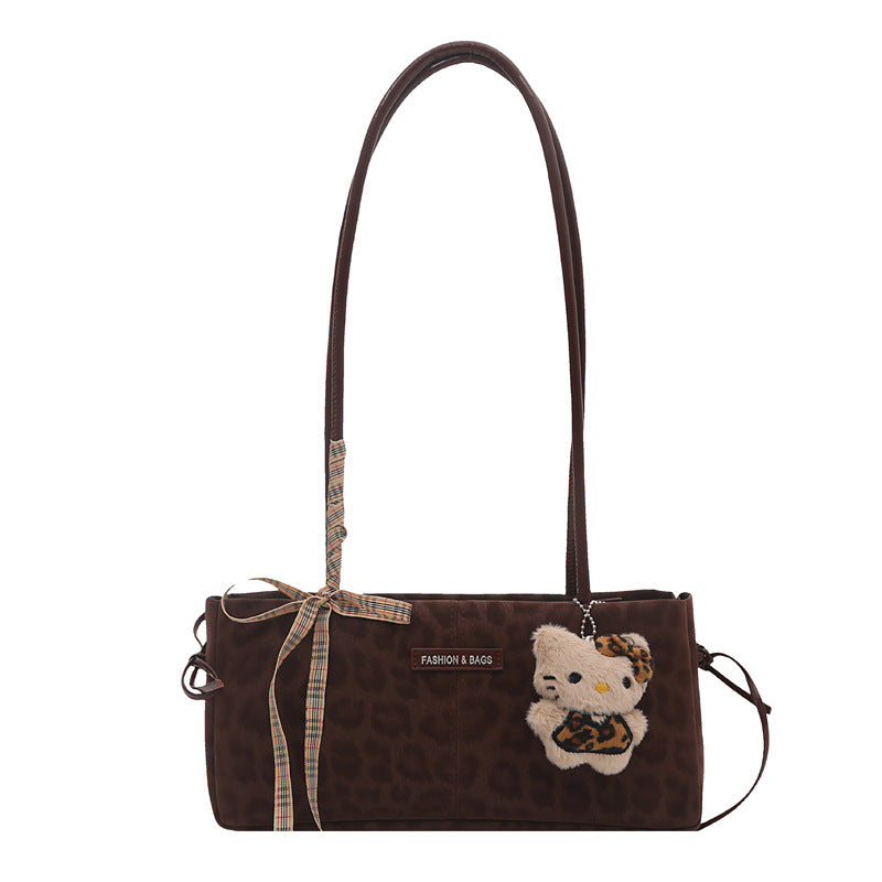 Damen elegante Handtasche im modernen Leopardenmuster Nord Taschen