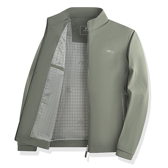 Herren Urbaner Stehkragen-Blouson mit minimalistischer Softshell-Optik Nord Taschen