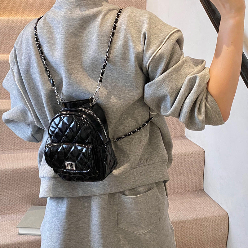 Damen Rucksack im eleganten Steppmuster mit praktischen Fächern Nord Taschen