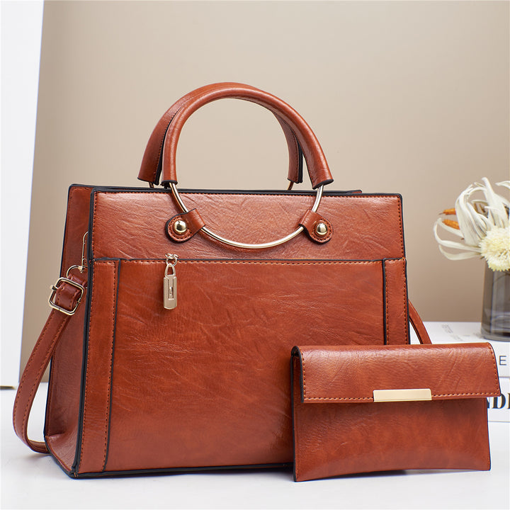 Damen Designer Handtasche mit abnehmbarer Clutch Nord Taschen