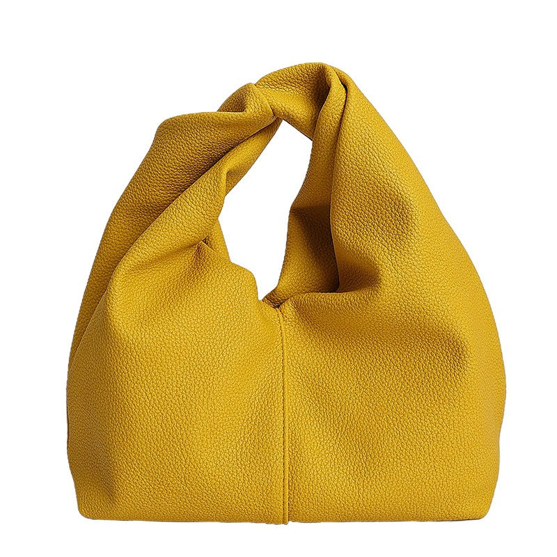 Damen Hobo-Tasche aus hochwertigem Kunstleder mit einzigartigem Knoten-Design Nord Taschen