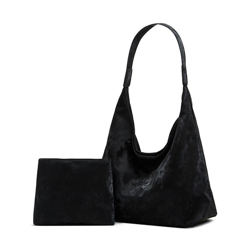 Damen Hobo-Tasche mit abnehmbarem Kosmetiktäschchen und elegantem Design Nord Taschen