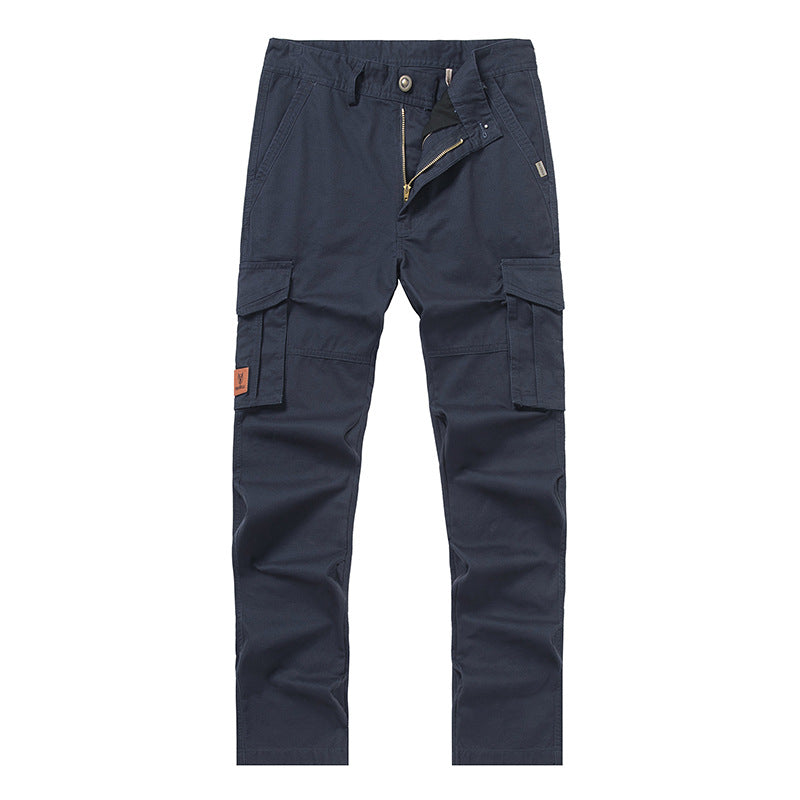 Herren Cargohose im Slim-Straight Schnitt mit Mehrfach‑Taschen und verstärkten Knien Nord Taschen