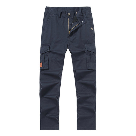 Herren Cargohose im Slim-Straight Schnitt mit Mehrfach‑Taschen und verstärkten Knien Nord Taschen