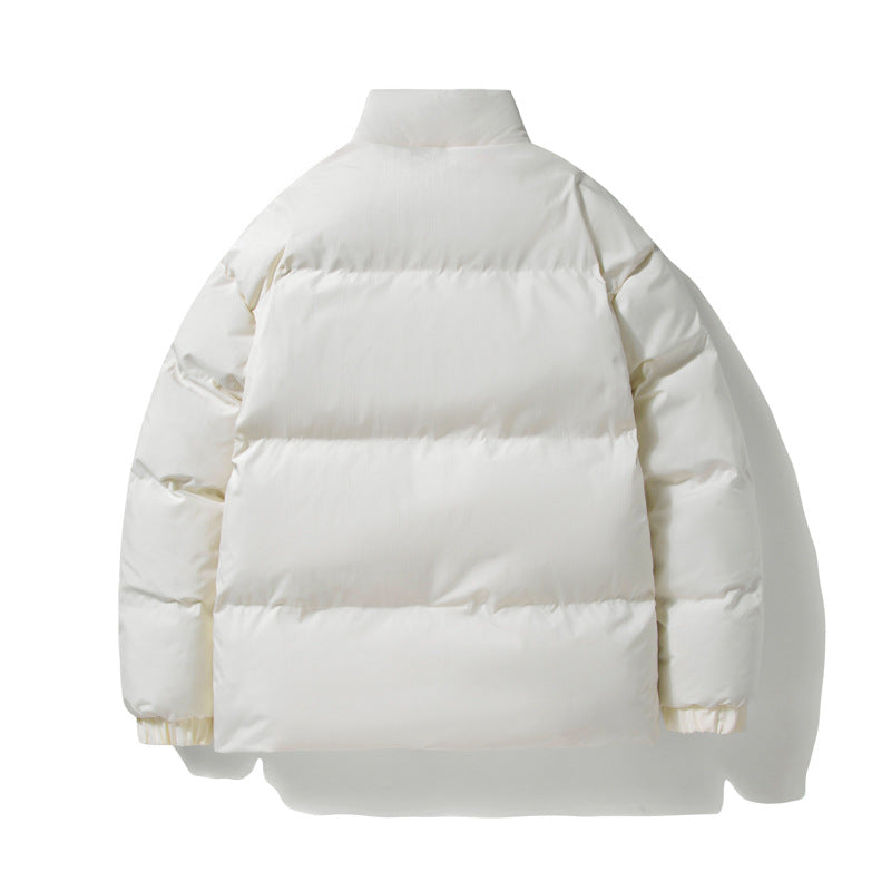 Herren Thermo‑Steppjacke mit Sherpa‑Fleece‑Innenfutter, Stehkragen und verdecktem Reißverschluss Nord Taschen