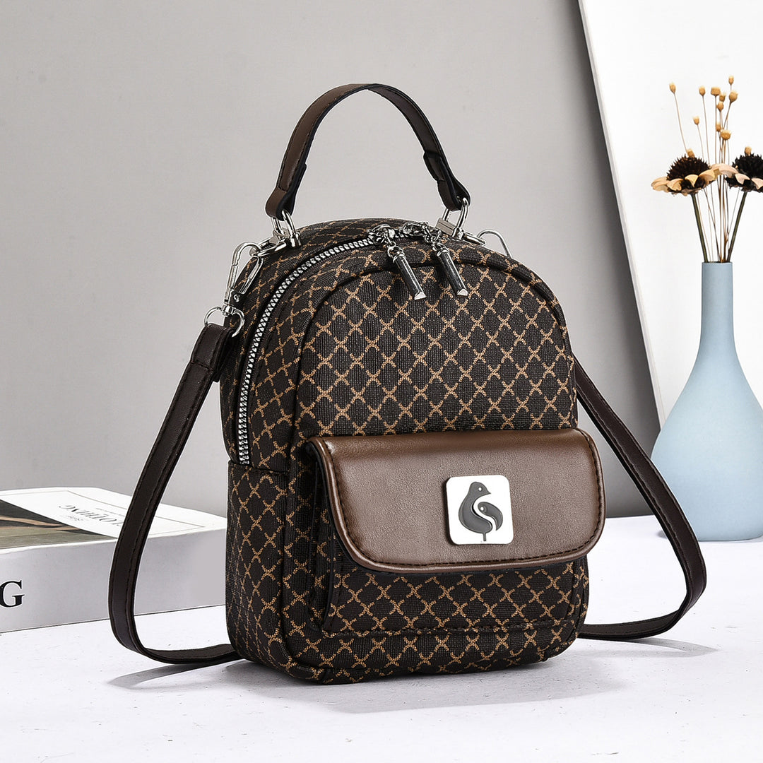 Damen Rucksackhandtasche mit eleganten Mustern und vielseitigen Trageoptionen Nord Taschen
