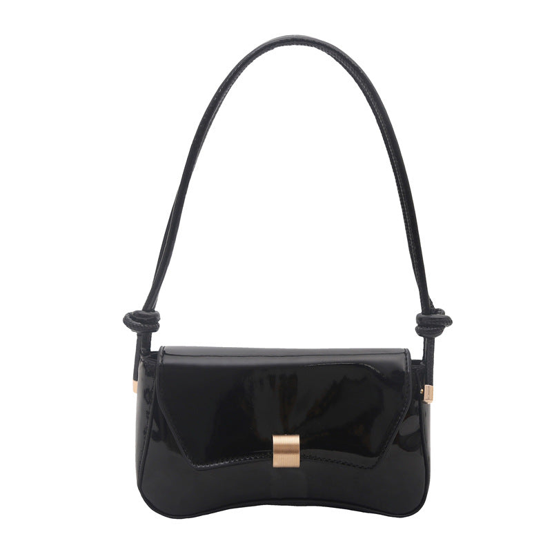 Damen elegante Umhängetasche mit stilvollem Klappverschluss Nord Taschen