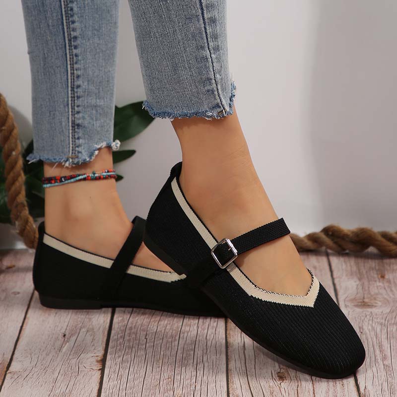 Atmungsaktive flache Schuhe