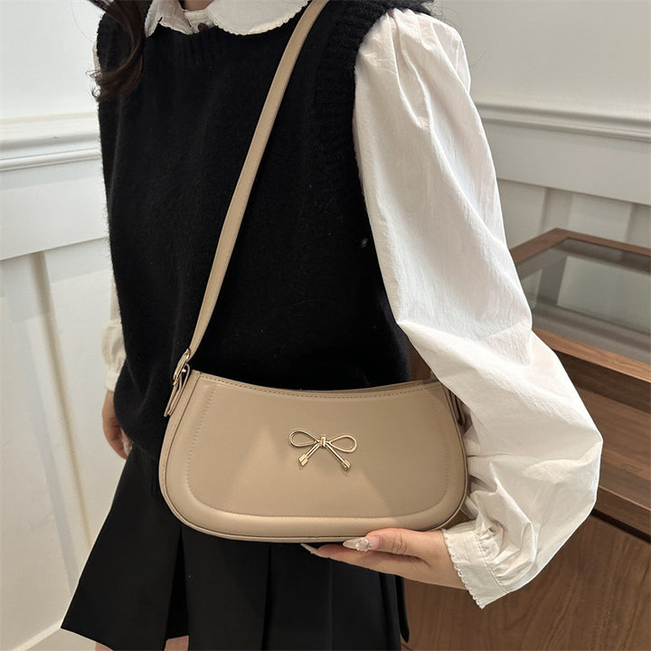 Damen elegante Handtasche mit Knotenverzierung Nord Taschen
