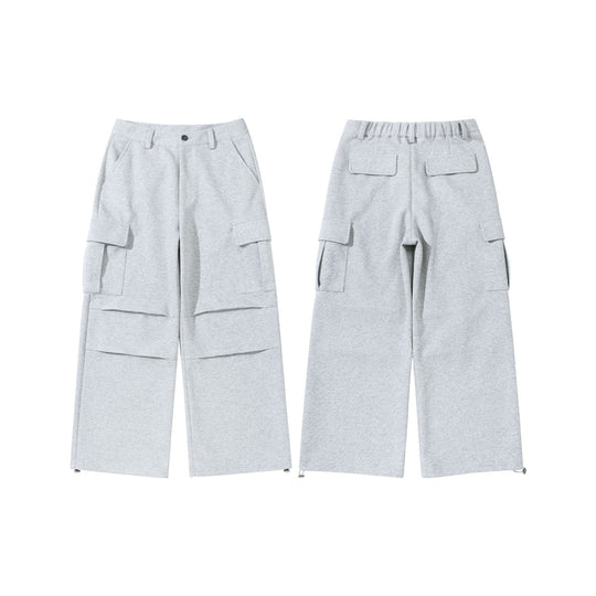 Damen Cargo-Loungehose mit weitem Bein, Klappentaschen und Tunnelzugsaum Nord Taschen