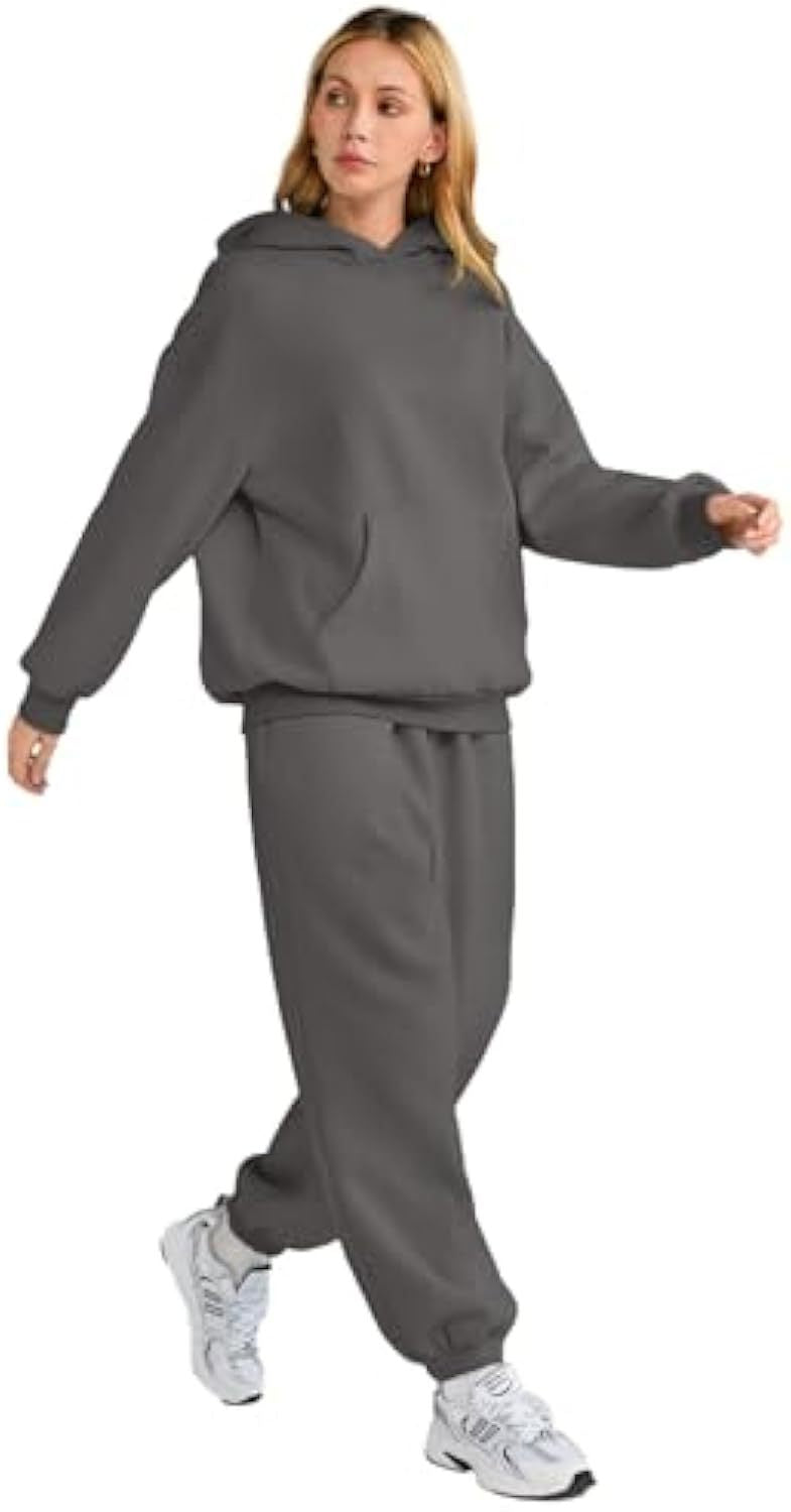 Damen Lässiger und bequemer Hoodie- und Jogginganzug Nord Taschen