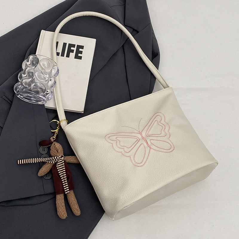 Damen Umhängetasche mit exklusivem Schmetterlingsdesign Nord Taschen