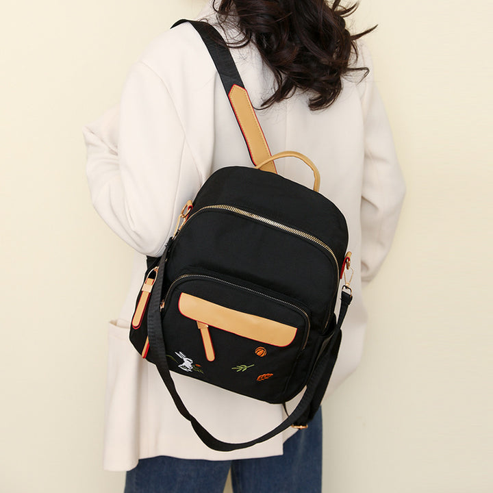 Damen Rucksack mit niedlichen Stickereien Nord Taschen