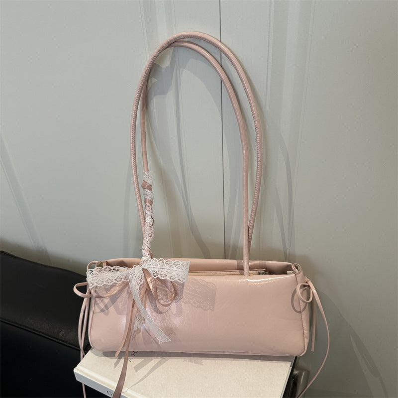 Damen Umhängetasche mit verspieltem Bindungsdetail Nord Taschen