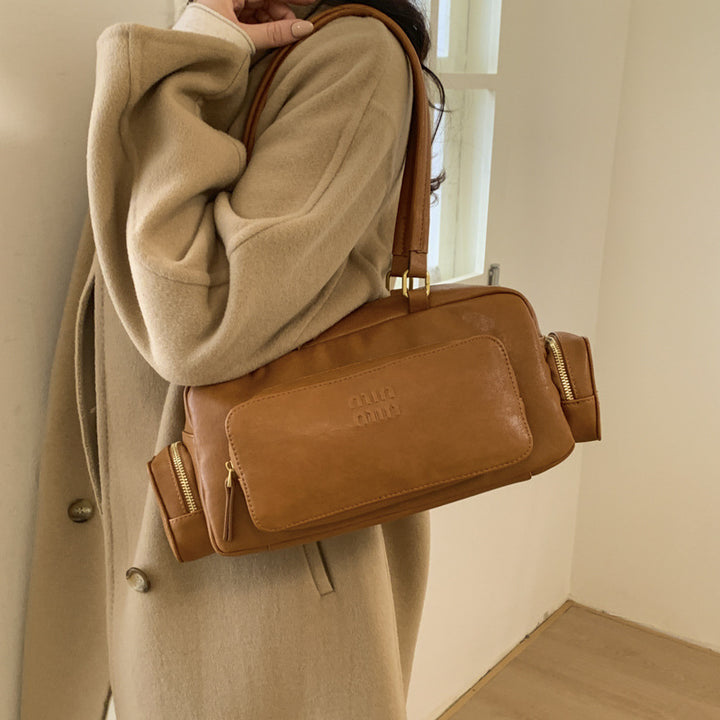 Damen elegante Umhängetasche mit praktischem Organizer Nord Taschen