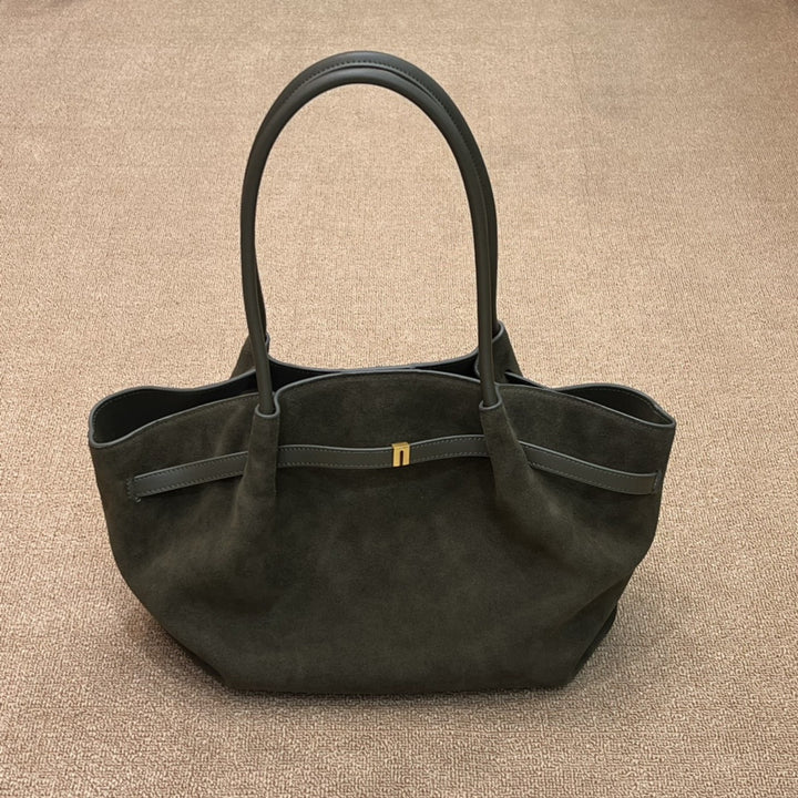 Damen hochwertige Wildleder Shopper-Tasche Nord Taschen