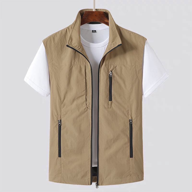 Herren Multifunktionale Outdoor-Weste Nord Taschen 1788242612
