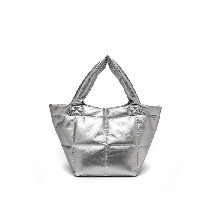 Damen Handtasche aus hochwertigem, gestepptem Kunstleder Nord Taschen