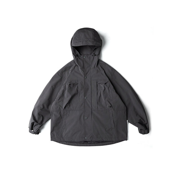 Unisex Wasserabweisende Oversize-Parka-Jacke mit Kapuze und Multifunktions-Taschen Nord Taschen