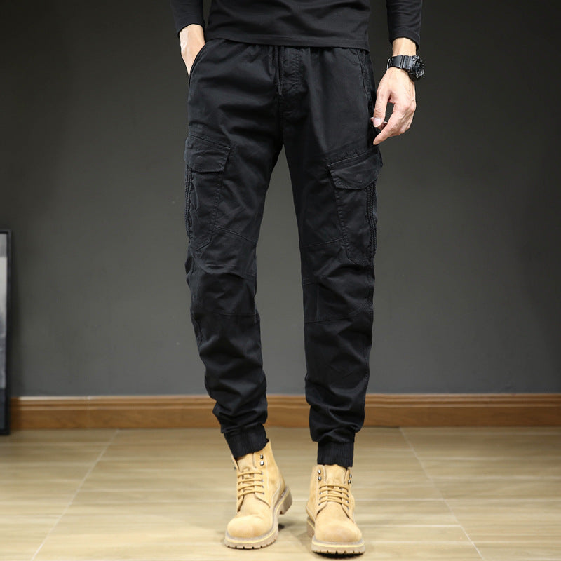 Herren Tapered-Cargo‑Jogger mit geripptem Knöchelabschluss und verstärkten Kniepaneelen Nord Taschen