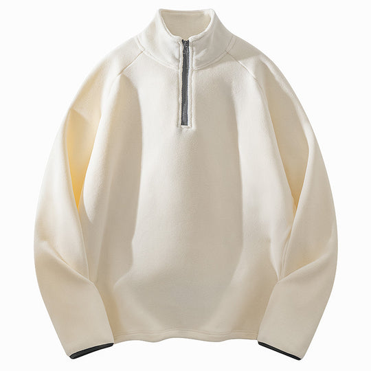 Damen Sportliche Fleecejacke mit Stehkragen Nord Taschen